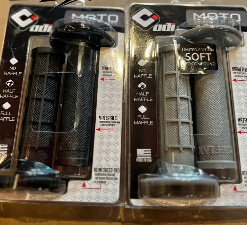 Half-Waffle Anti-Slip Grips