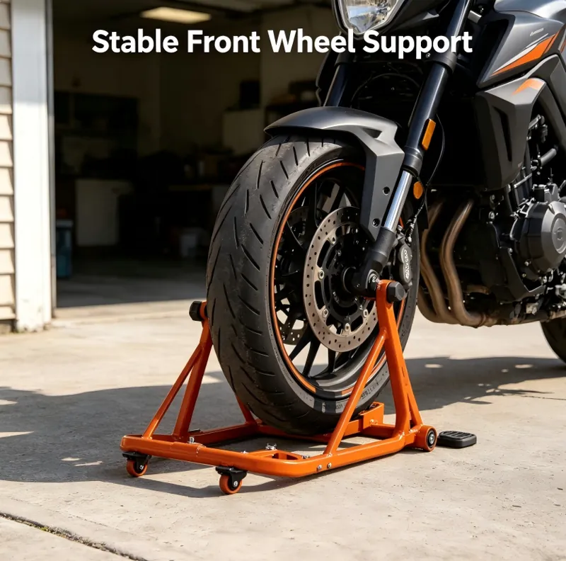 Foldable Rolling Rear Stand
