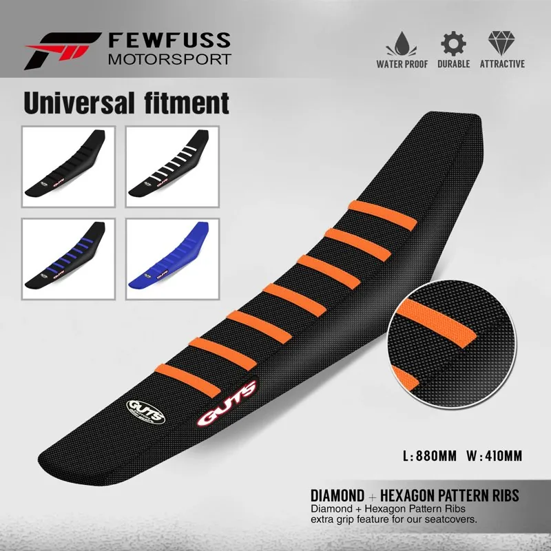 Ribbed Gripper Seat Cover (universal stretch)