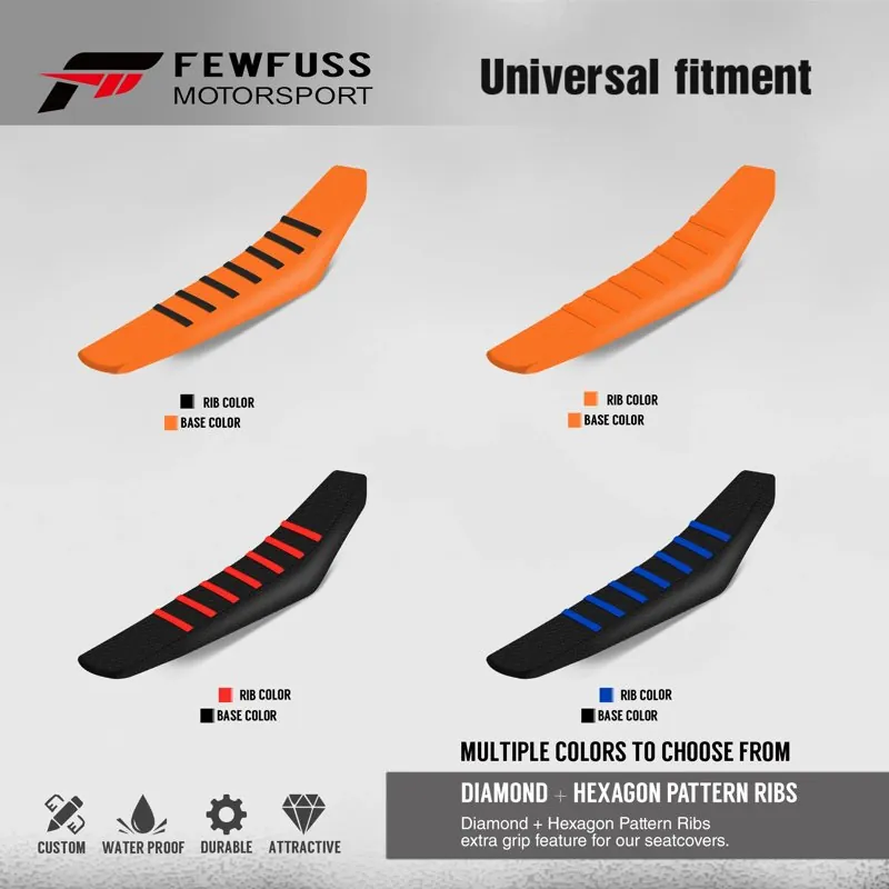 Ribbed Grippy Seat Cover, Heavy-Duty