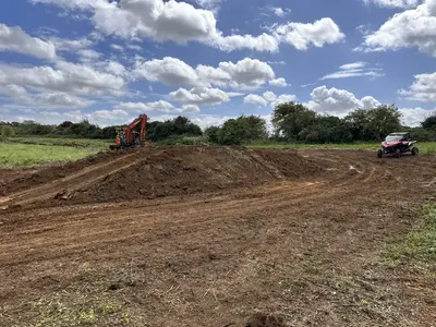 Private land used for occasional demo rides